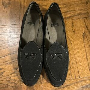 Stuart Weitzman black loafers